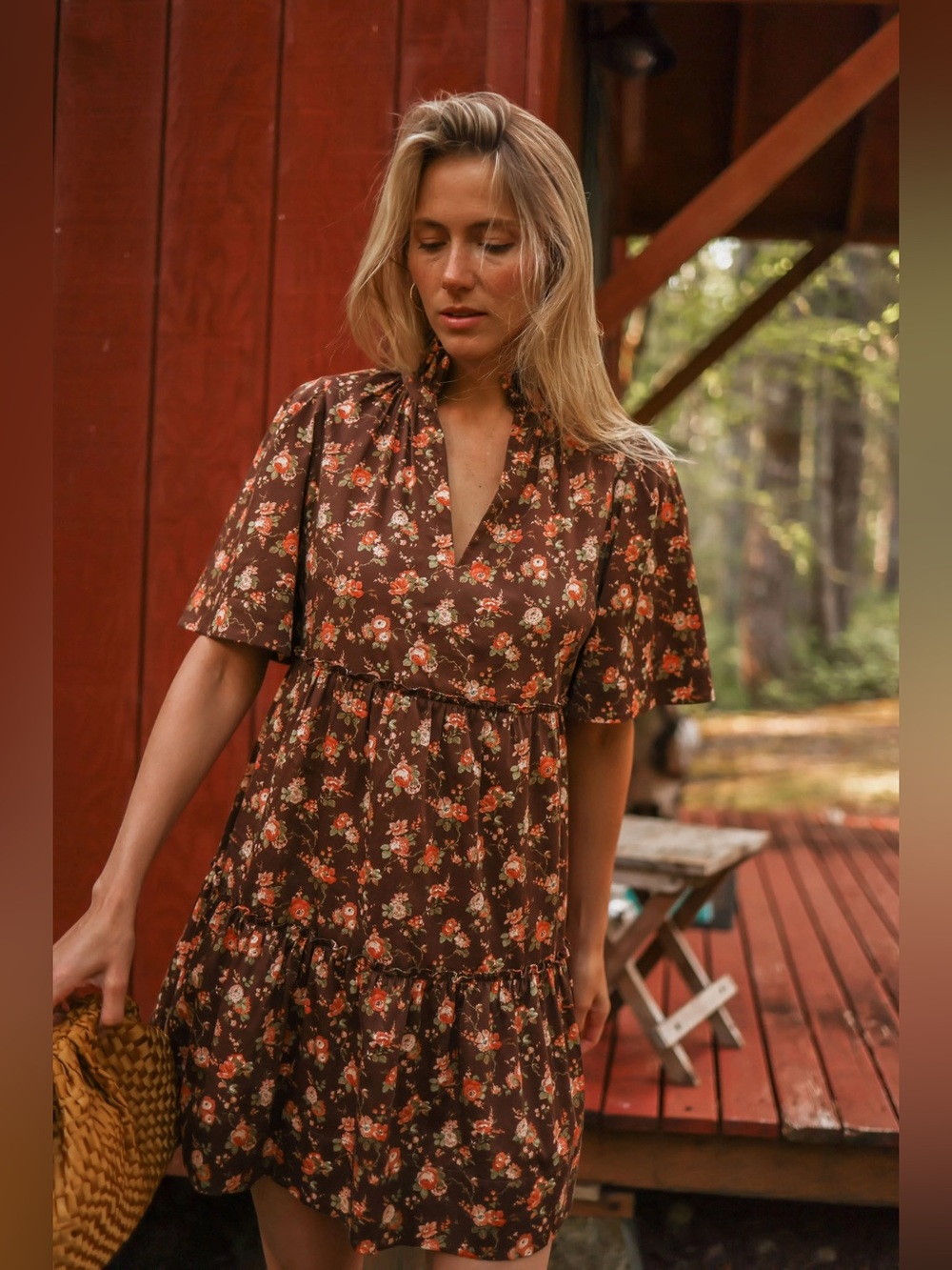 Tuckernuck Rosewood Chintz Crawford Dress